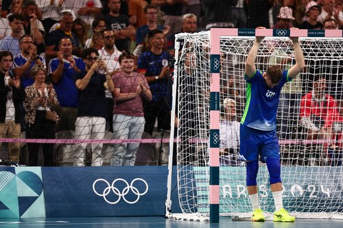 Handball - Men's Semifinal - Slovenia vs Denmark
