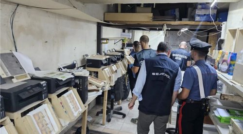 europol akcija lazni euri napulj