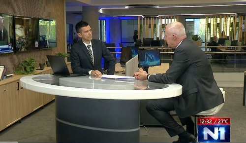 Boris Ruge u studiju N1