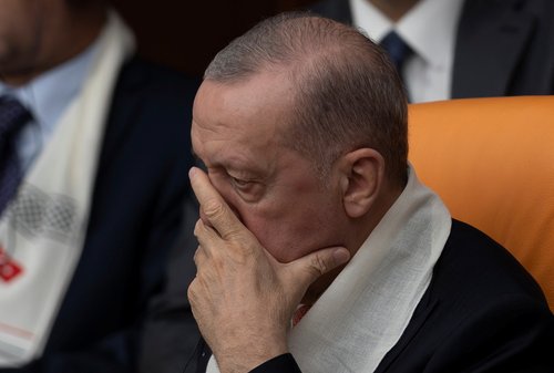 Palestinian President Abbas addresses the Turkish parliament in Ankara