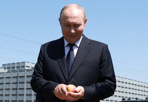 Russia's President Putin visits Kabardino-Balkaria region