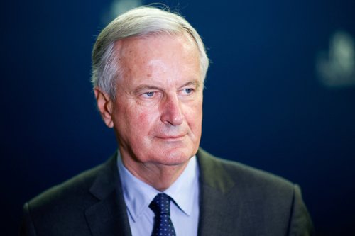 FILE PHOTO: Michel Barnier, former EU chief negotiator and Les Republicains party presidential primary candidate, in Paris