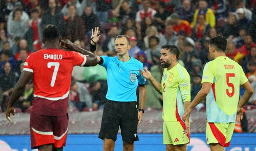 Nations League - League A - Group 4 - Switzerland v Spain