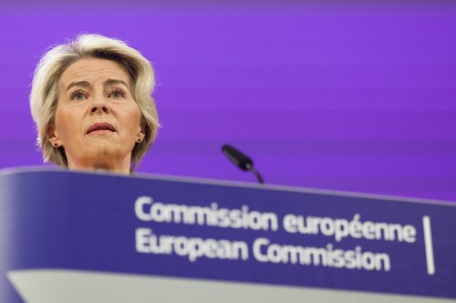 Former European Central Bank chief Draghi presents report on EU competitiveness, in Brussels