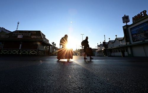 Official opening of the 189th Oktoberfest, the world's largest beer festival in Munich