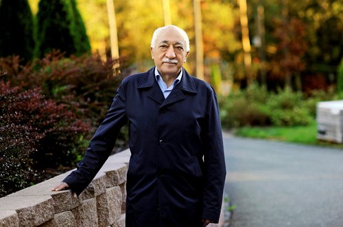 FILE PHOTO: Islamic preacher Fethullah Gulen is pictured at his residence in Saylorsburg, Pennsylvania