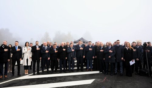 otvorenje ceste sisak zagreb plenkovic