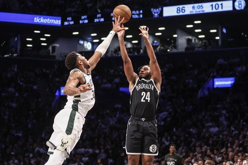NBA: Milwaukee Bucks at Brooklyn Nets