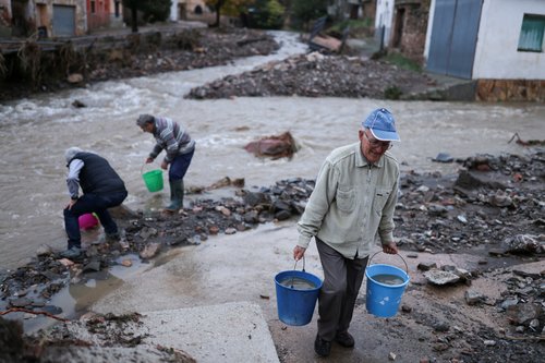 Floods in Spain kill at least 72 as year of rain falls in a day in Valencia