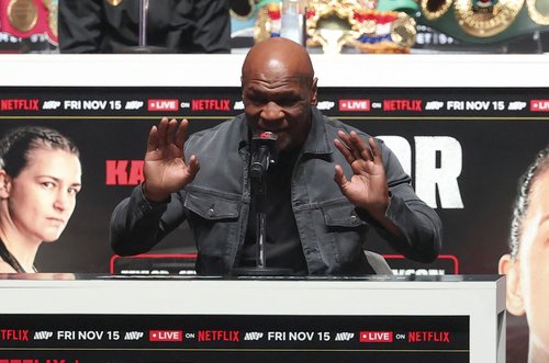 Boxing: Tyson vs Paul Press Conference