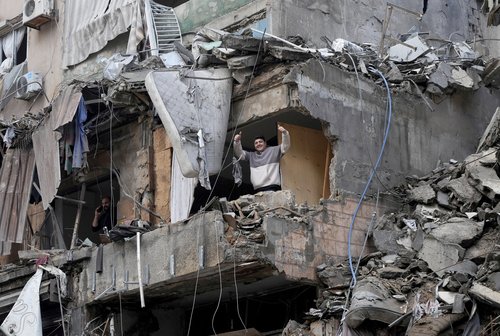 FILE PHOTO: Israel, Hezbollah agree to ceasefire brokered by U.S. and France