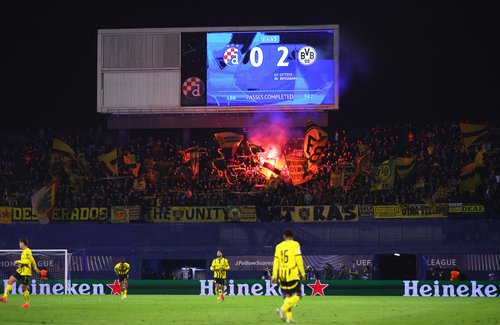 Champions League - GNK Dinamo Zagreb v Borussia Dortmund