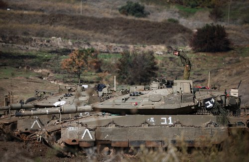 Second day of ceasefire between Israel and Hezbollah, near the Israel-Lebanon border