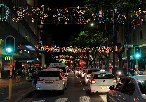 Cape Town embraces festive season with Christmas lights