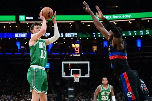 NBA: Detroit Pistons at Boston Celtics