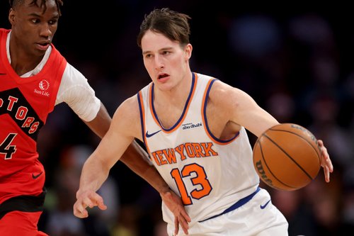 NBA: Toronto Raptors at New York Knicks