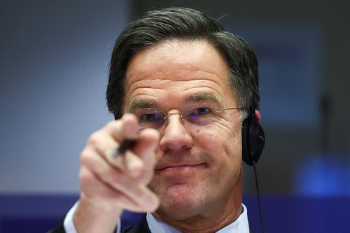 NATO Secretary General Rutte addresses the European Parliament's Committee on Foreign Affairs in Brussels