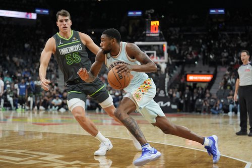 NBA: Minnesota Timberwolves at San Antonio Spurs