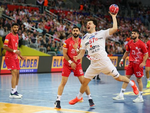 IHF Handball World Championships 2025 - Preliminary Round - Group H - Croatia v Bahrain