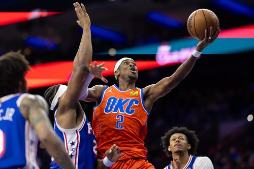 NBA: Oklahoma City Thunder at Philadelphia 76ers
