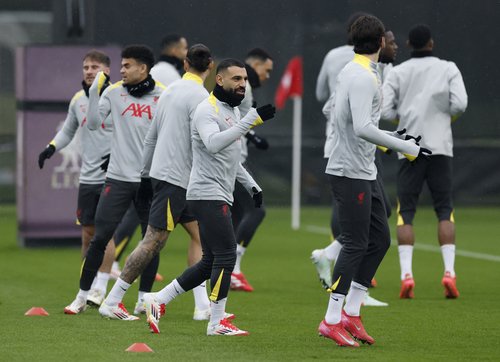 Champions League - Liverpool Training