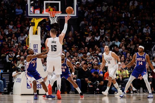 NBA: Philadelphia 76ers at Denver Nuggets