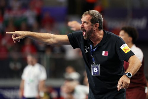 IHF Handball World Championships 2025 - Main Round II - Qatar v Hungary