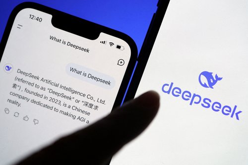FILE PHOTO: Illustration picture of DeepSeek