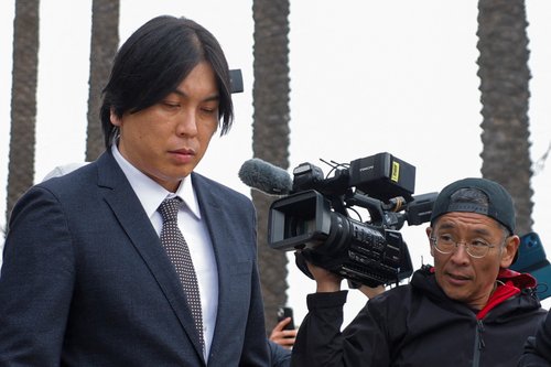 Japanese baseball star Ohtani's former interpreter Mizuhara appears for sentencing at a federal court, in Santa Ana