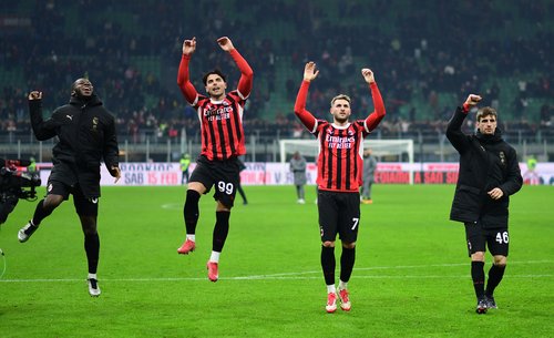 Coppa Italia - Quarter Final - AC Milan v AS Roma