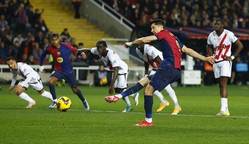 LaLiga - FC Barcelona v Rayo Vallecano