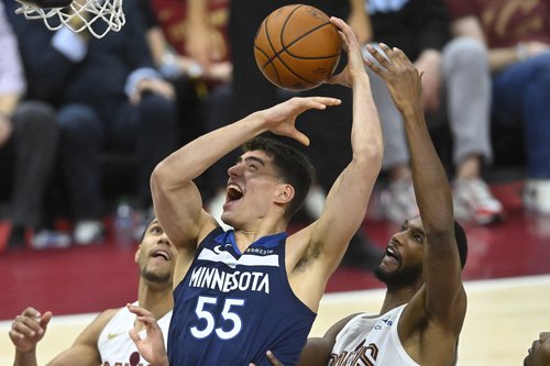 NBA: Minnesota Timberwolves at Cleveland Cavaliers