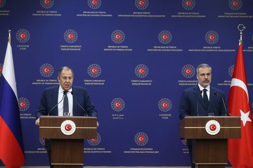 Russian FM Lavrov visits Turkey