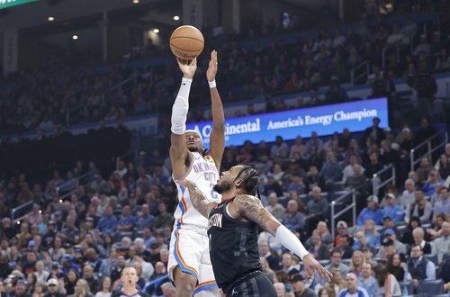 NBA: Houston Rockets at Oklahoma City Thunder
