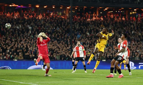 Champions League - Round of 16 - First Leg - Feyenoord v Inter Milan