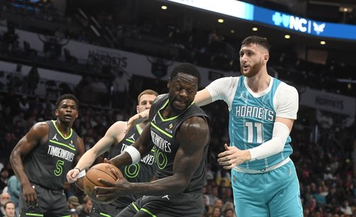 NBA: Minnesota Timberwolves at Charlotte Hornets