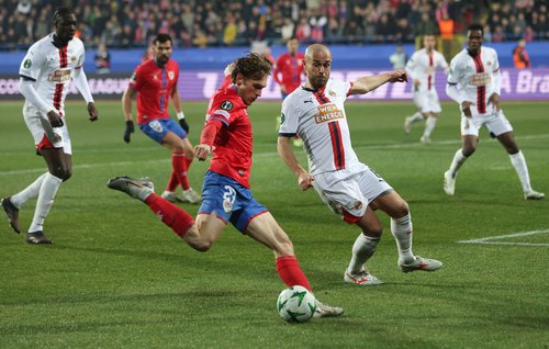 Conference League - Round of 16 - First Leg - Borac Banja Luka v Rapid Vienna