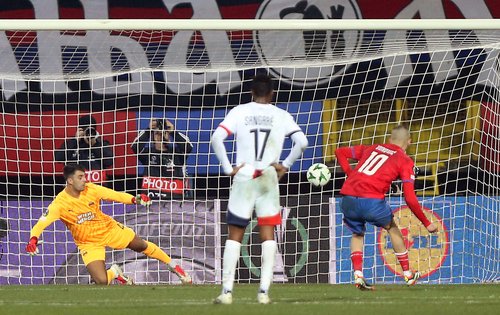 Conference League - Round of 16 - First Leg - Borac Banja Luka v Rapid Vienna