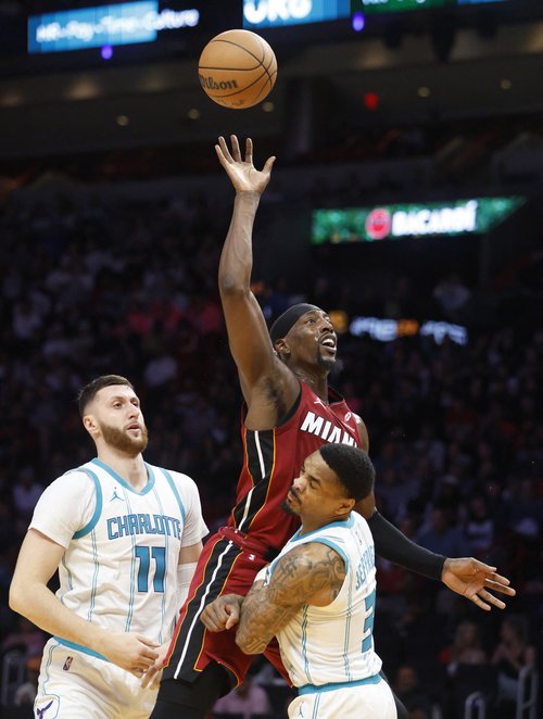 NBA: Charlotte Hornets at Miami Heat
