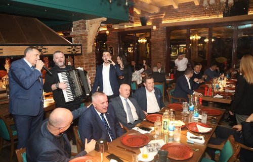 milorad dodik, članovi SNSD i koalicioni partneri