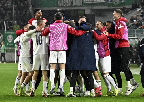 Conference League - Round of 16 - Second Leg - Rapid Vienna v Borac Banja Luka