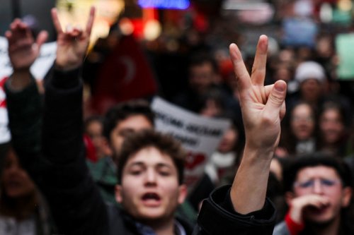 Protesti zbog hapšenja gradonačelnika Istanbula Ekrema Imamoglua