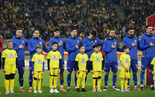 World Cup - UEFA Qualifiers - Group H - Romania v Bosnia & Herzegovina