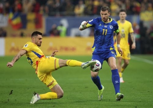World Cup - UEFA Qualifiers - Group H - Romania v Bosnia & Herzegovina