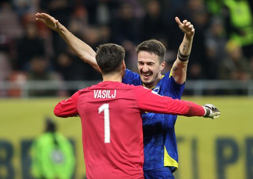 World Cup - UEFA Qualifiers - Group H - Romania v Bosnia & Herzegovina