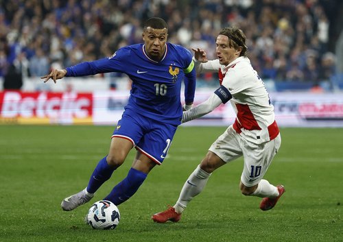 Nations League - Quarter Final - Second Leg - France v Croatia