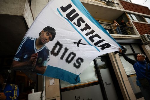 Court case against people charged with Maradona's death
