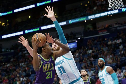 NBA: Charlotte Hornets at New Orleans Pelicans