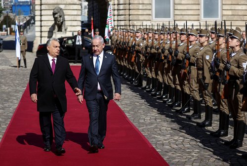 Israeli Prime Minister Benjamin Netanyahu visits Hungary