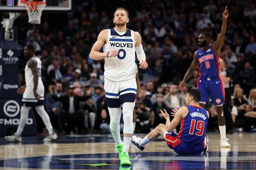 NBA: Detroit Pistons at Minnesota Timberwolves